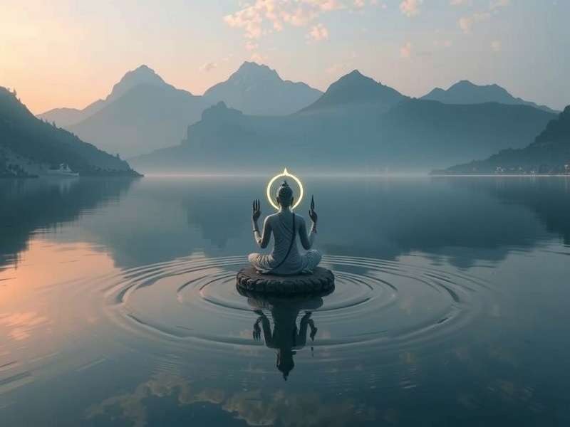 Om Namah Shivaya Tranquility meditation interface